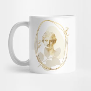 Grecian Goddess Illustration Mug